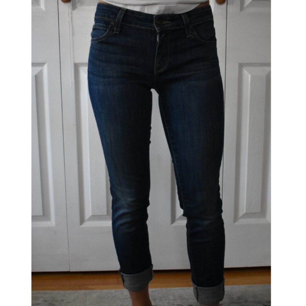 Vince dark wash skinny jeans - Picture 1 of 3